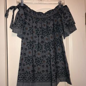 Off the shoulder top